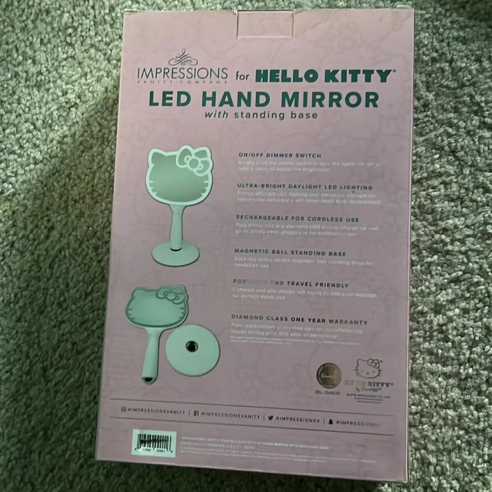 Hello Kitty LED Hand Mirror